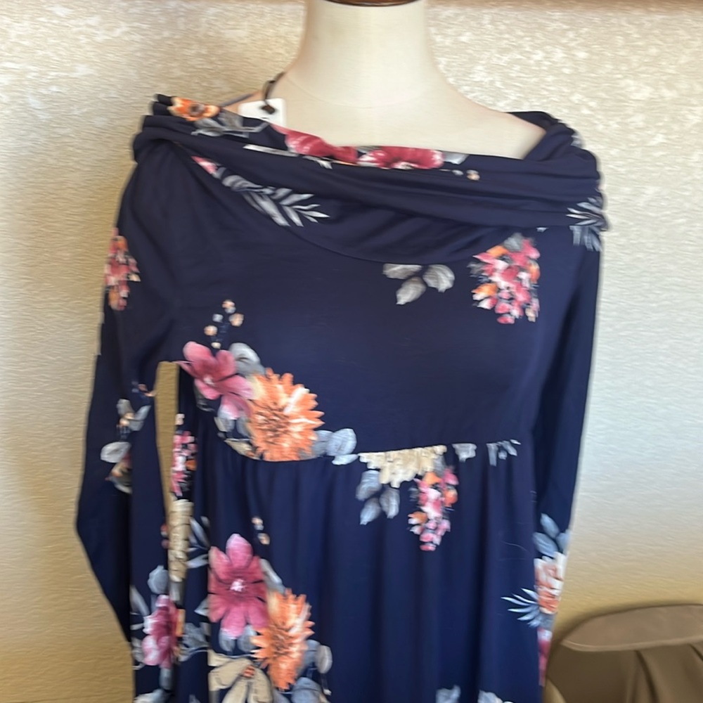 Mother Bee maternity floral dress